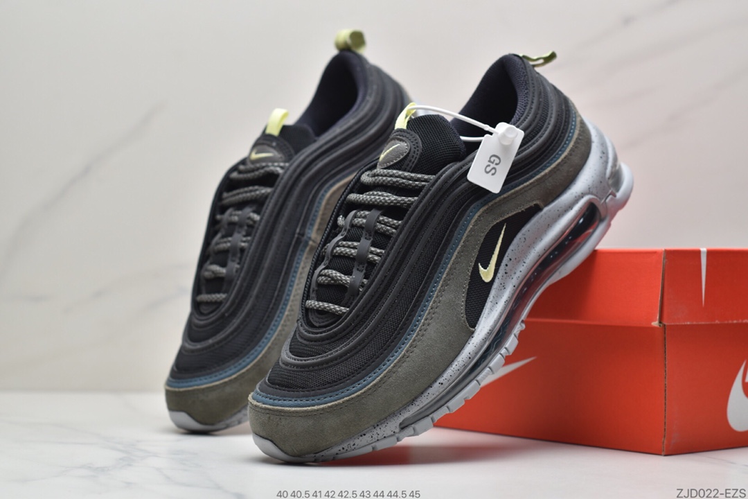 240 耐克NIKE Air Max 97 黑绿泼墨DB4611-001