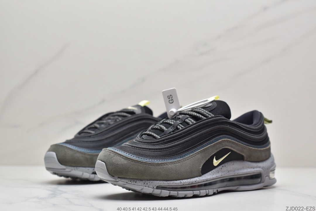 240 耐克NIKE Air Max 97 黑绿泼墨DB4611-001