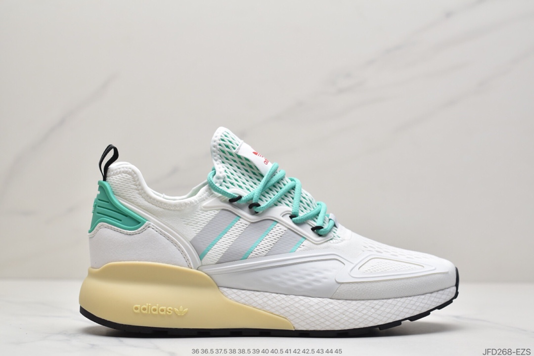 170 易烊千玺同款 AD Originals ZX 2K Boost 这款街头经典板鞋FV8631