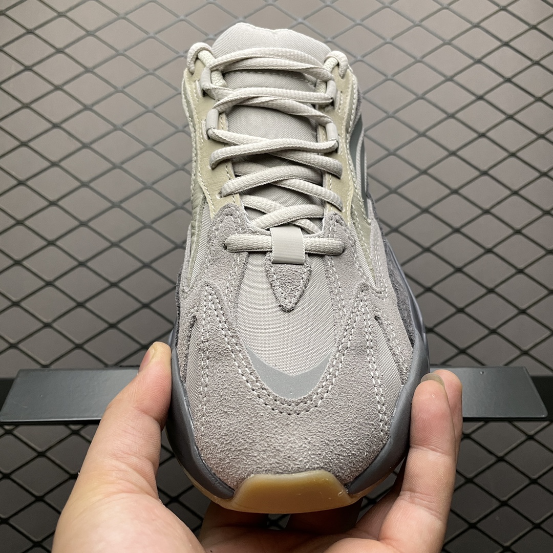 450 纯原版本 AD 阿迪 YEEZY 椰子 700V2 ”Tephra” 火山灰 FU7914 3M反光复古老爹鞋