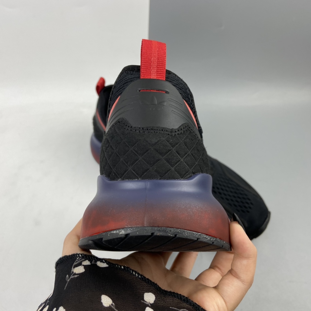 180 Ad ZX 2K Boost 网纱针织呼吸面套脚休闲运动慢跑鞋 FZ4641
