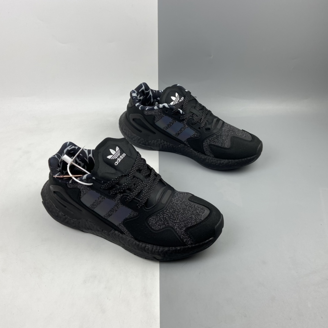 220 Adidas Originals 2020 Day Jogger Boost 三叶草2020版慢跑者系列高弹复古休闲运动跑鞋 夜行者二代 FW4830