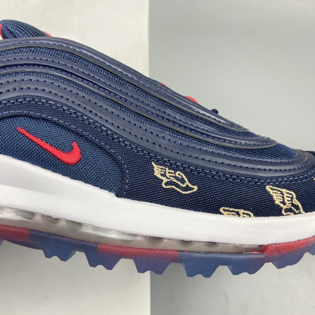 260 Nike Air Max 97 Golf 高尔夫球鞋经典跨界子弹头气垫跑鞋 CK1220-400