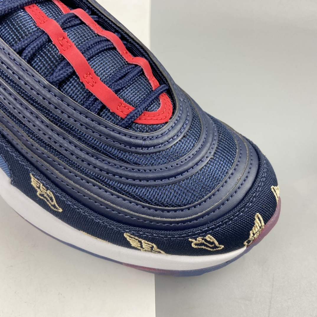 260 Nike Air Max 97 Golf 高尔夫球鞋经典跨界子弹头气垫跑鞋 CK1220-400