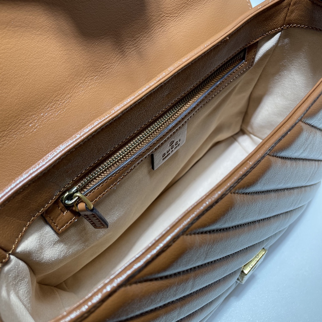 GUCCI古驰GG Marmont系列小号手提包498110