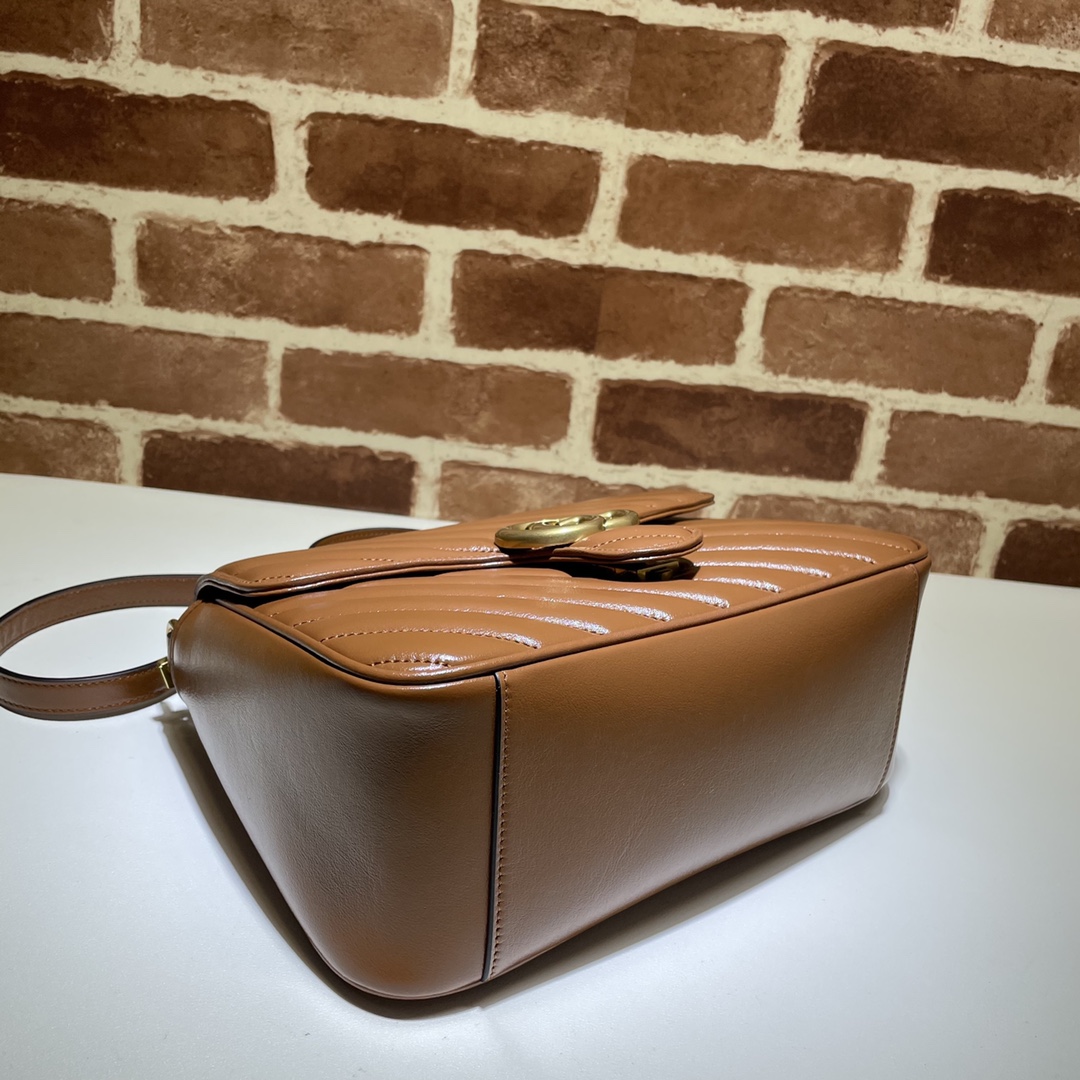 GUCCI古驰GG Marmont系列小号手提包498110