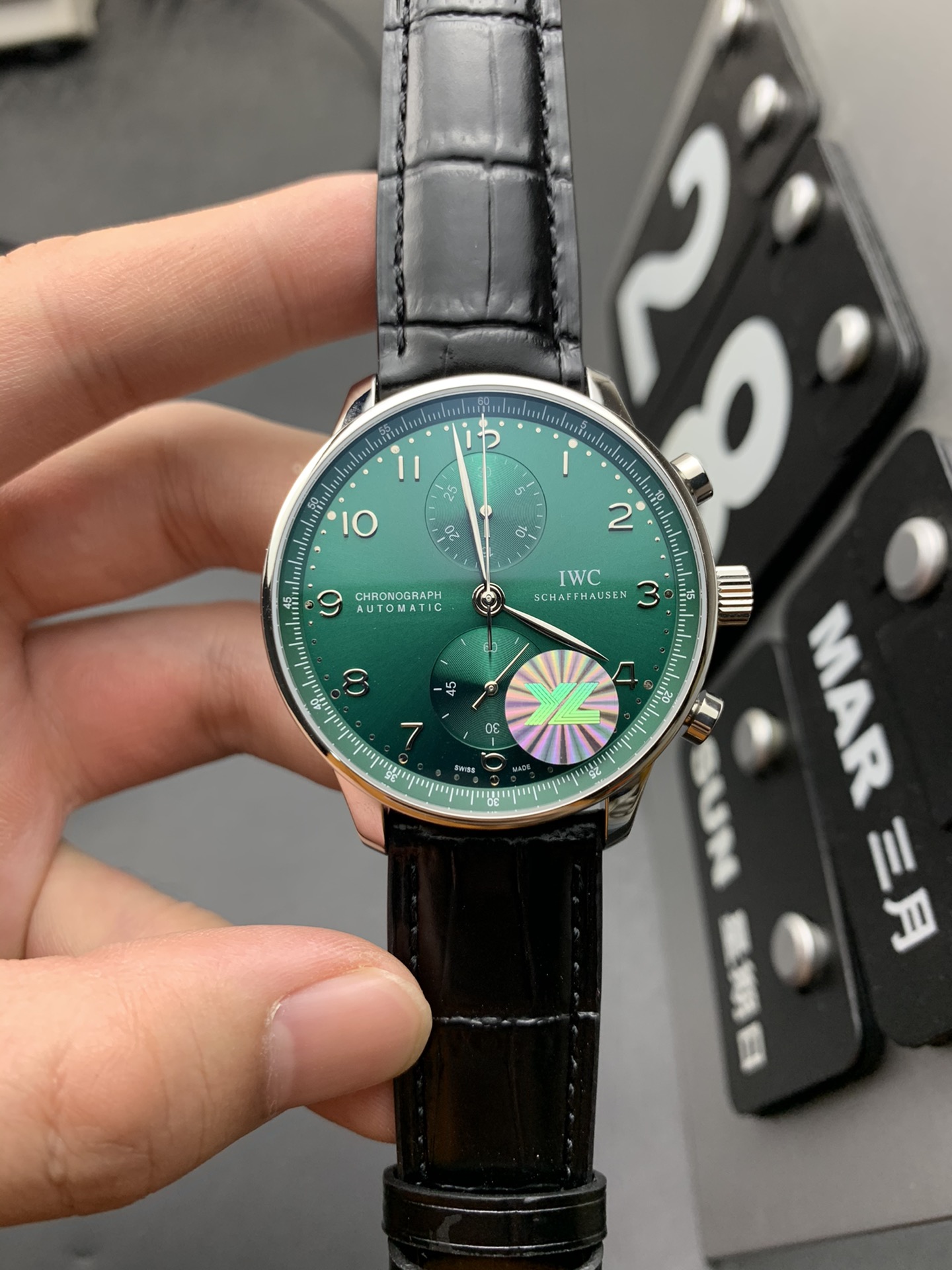 NO:944496,YL green grape meter shipped actual photos,19860909YL 绿葡计 出货实拍,,Watch