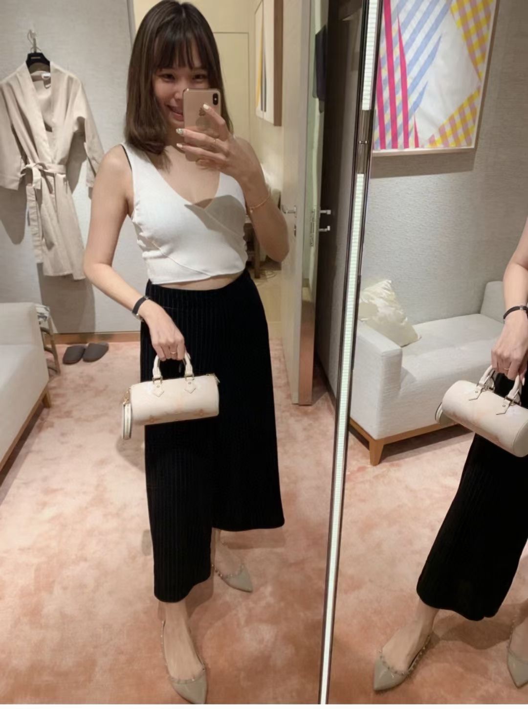 NO:397256,45708 upper body picture, LV [original skin], louis vuitton1986090945708上身图,LV【原厂皮】,louis vuitton,Bag