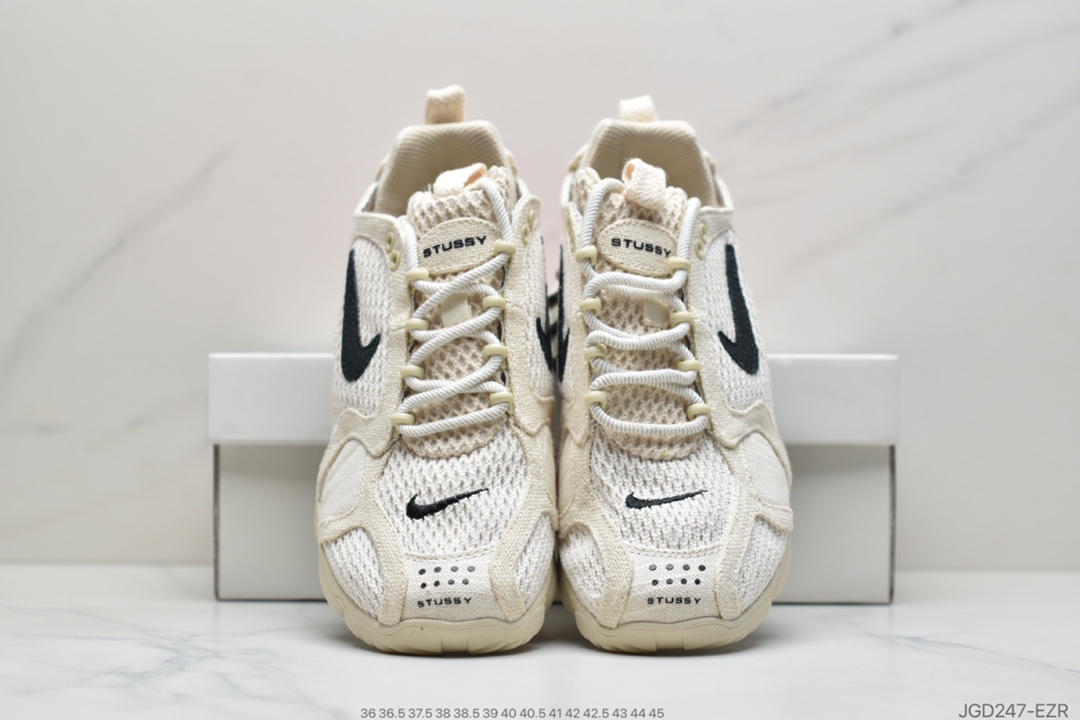 190 Stussy斯图西 x Nike Air Zom Spiridon Caged 2斯皮里东牢笼2代系列复古休闲运动慢跑鞋 CQ5486-200