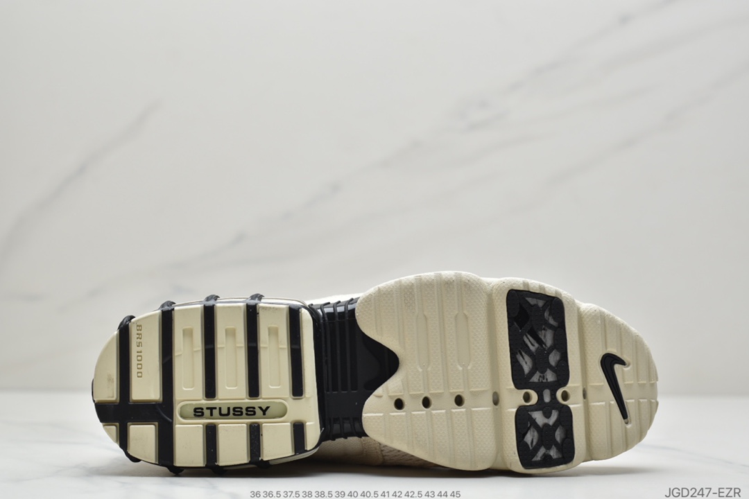 190 Stussy斯图西 x Nike Air Zom Spiridon Caged 2斯皮里东牢笼2代系列复古休闲运动慢跑鞋 CQ5486-200