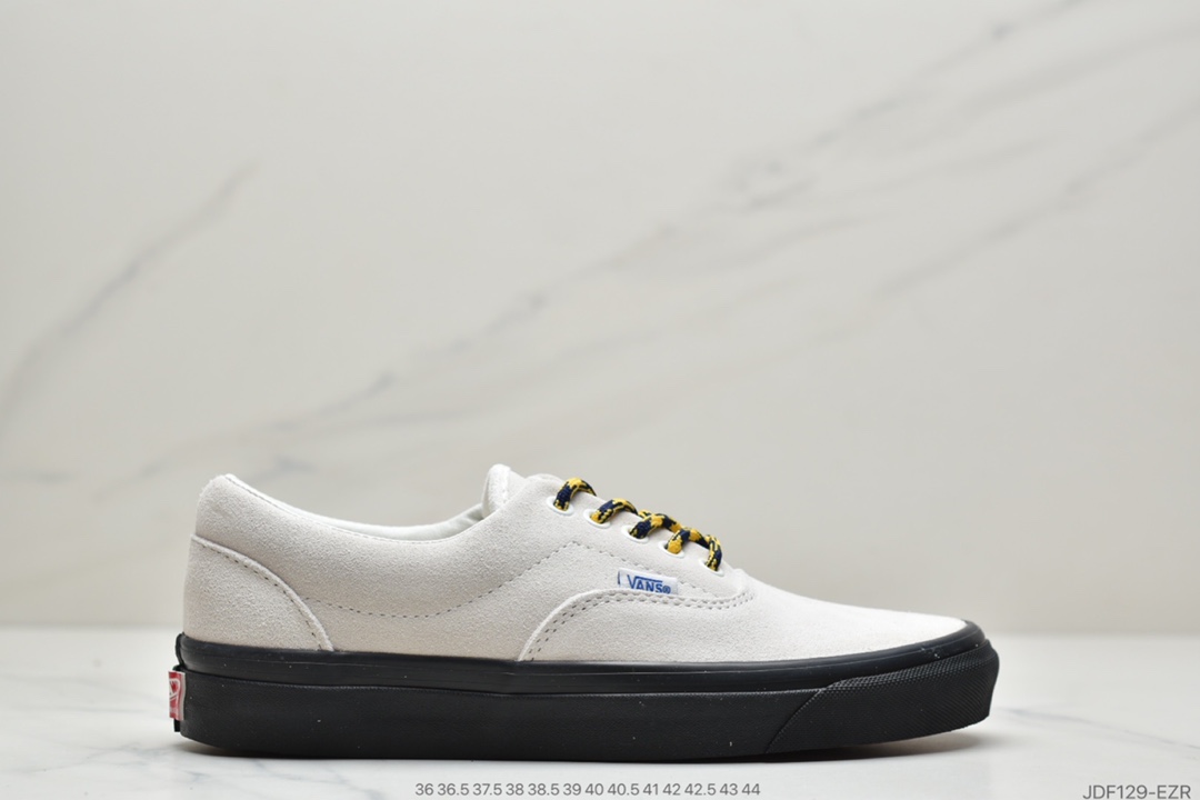 125 Vault Era OG LX  吴亦凡同款 万斯 Era 麂皮拼接 黑底