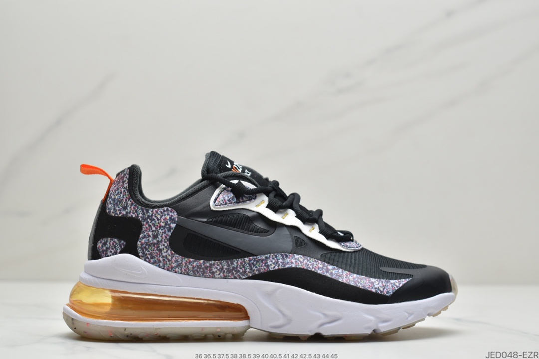 150 耐克Nike Air Max 270 React SE”White/Dark Grey/Black/Red”270 CT1280-100