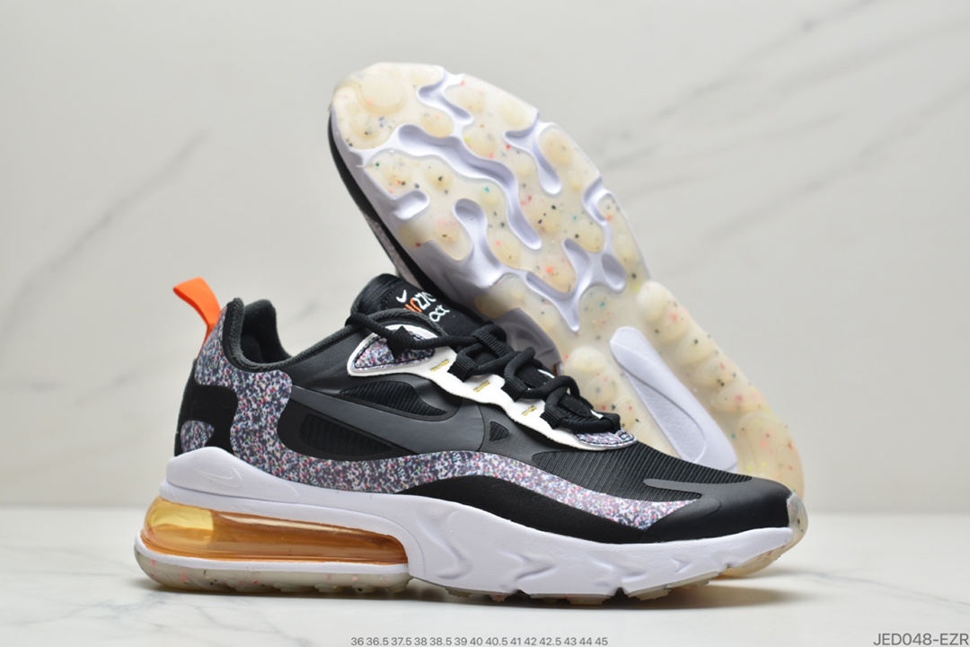 150 耐克Nike Air Max 270 React SE”White/Dark Grey/Black/Red”270 CT1280-100