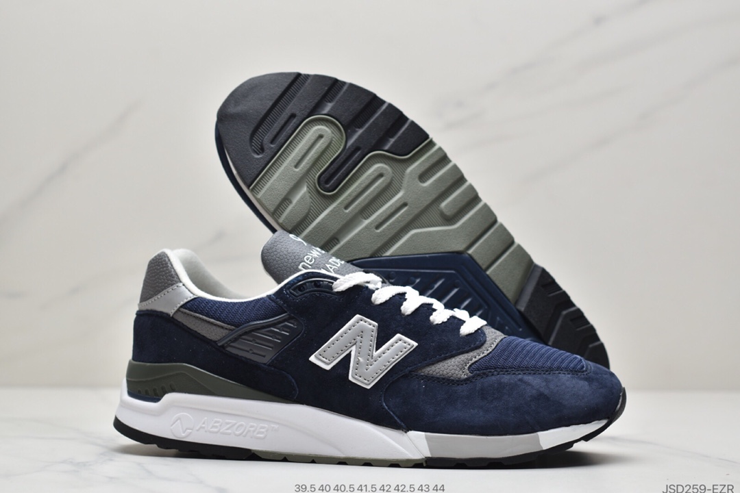200 NB新百伦New Balance M998高端美产血统系列经典复古休闲运动慢跑鞋 M998AWA