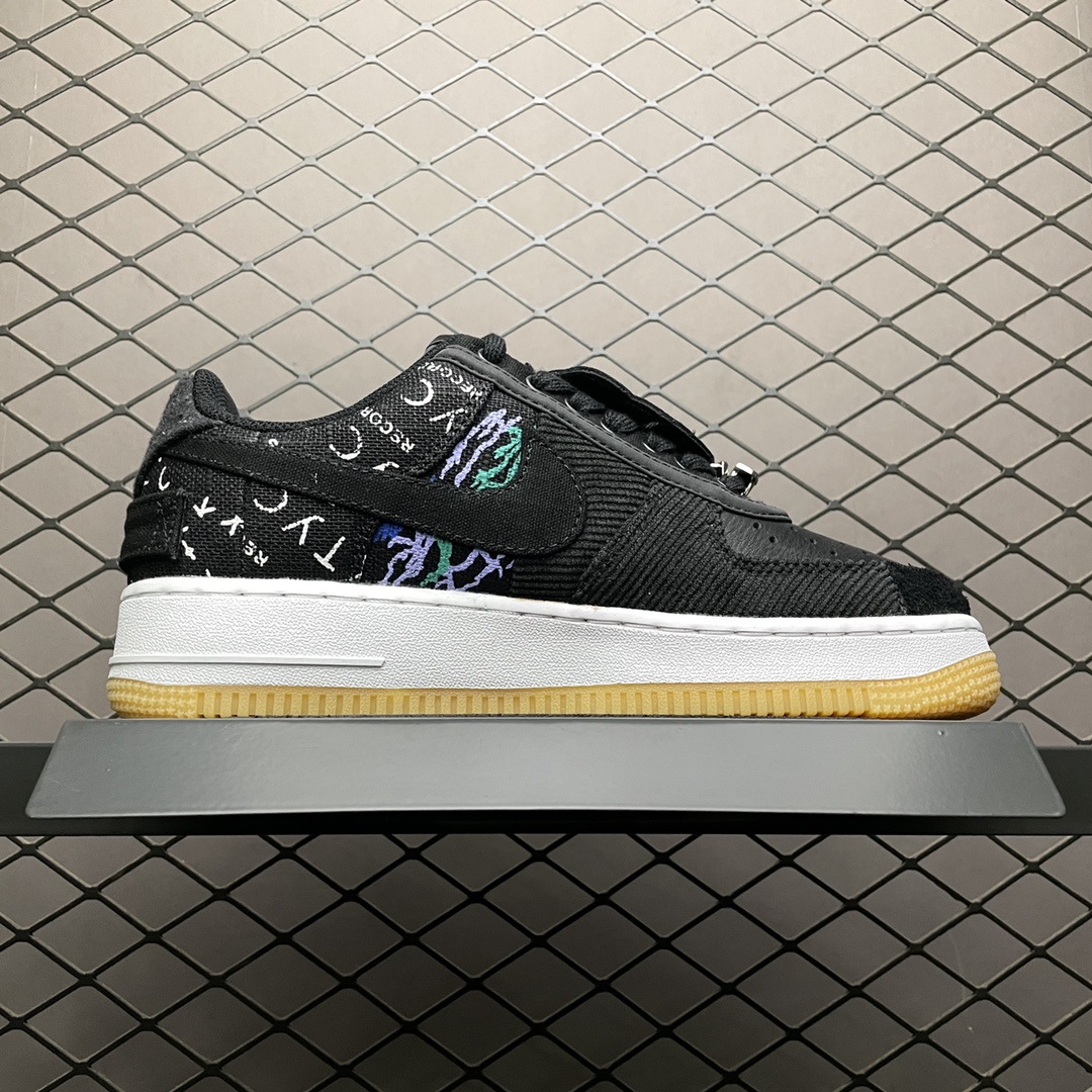 140  Travis Scott x Nike Air Force 1 AF1 TS联名 空军一号低帮休闲运动板鞋 CN2405-001