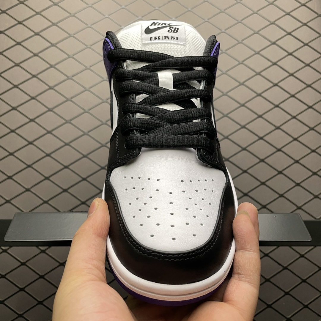 400 纯原版本 Nike SB Dunk Low ” Court Purple ” 黑紫 BQ6817-500