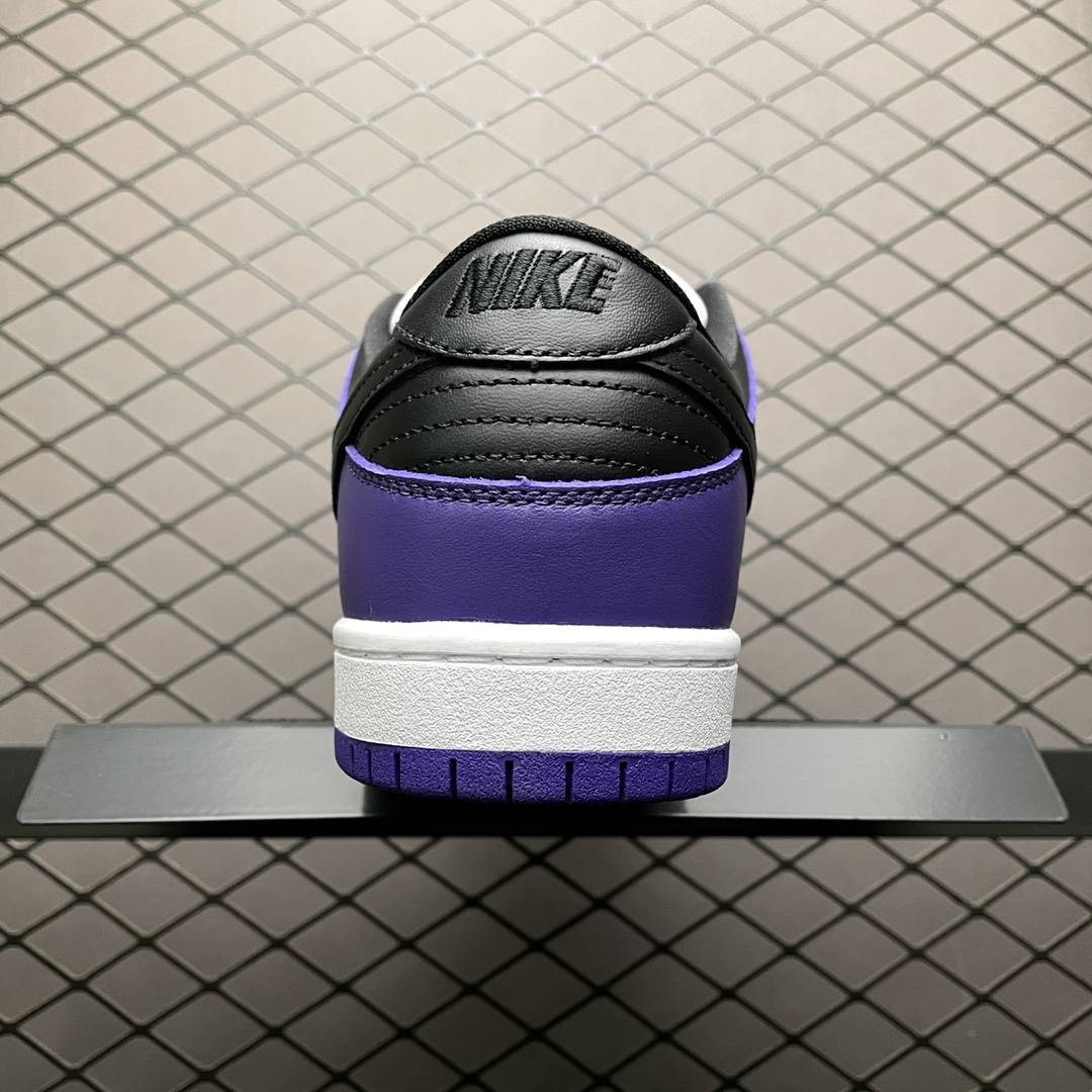 400 纯原版本 Nike SB Dunk Low ” Court Purple ” 黑紫 BQ6817-500
