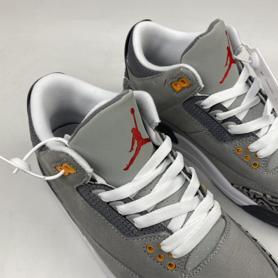 380 Air Jordan 3“Cool Grey”AJ3 乔3灰狼 CT8532-012