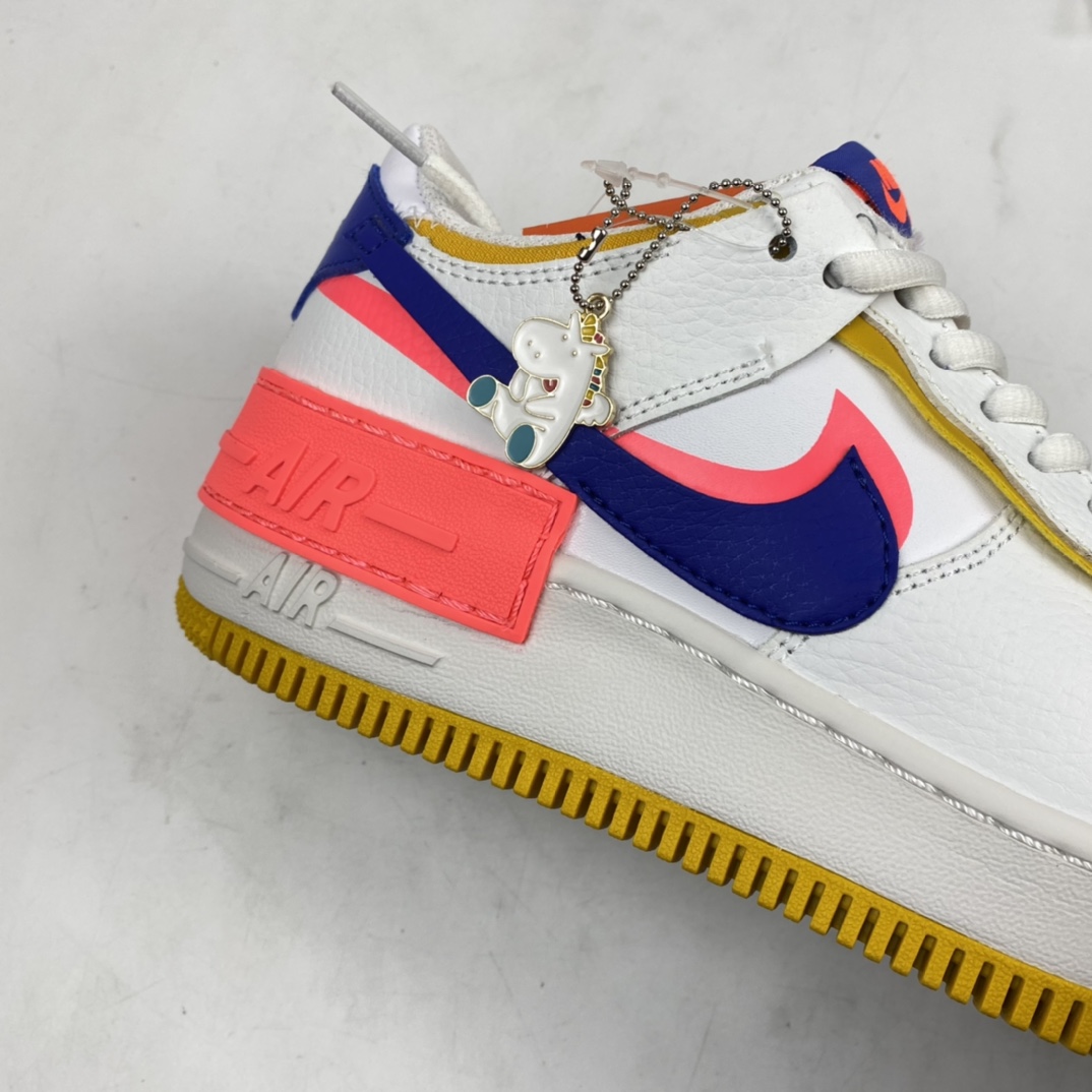 220 Nk Air Force 1 Shadow 空军一号轻量增高低帮百搭板鞋”拼接马卡龙” CI0919-105