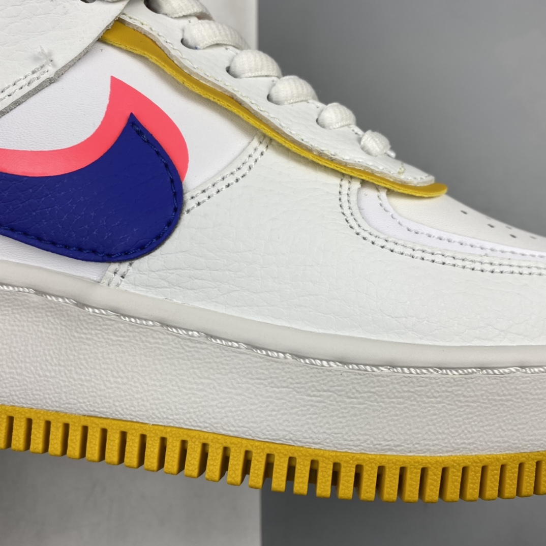 220 Nk Air Force 1 Shadow 空军一号轻量增高低帮百搭板鞋”拼接马卡龙” CI0919-105