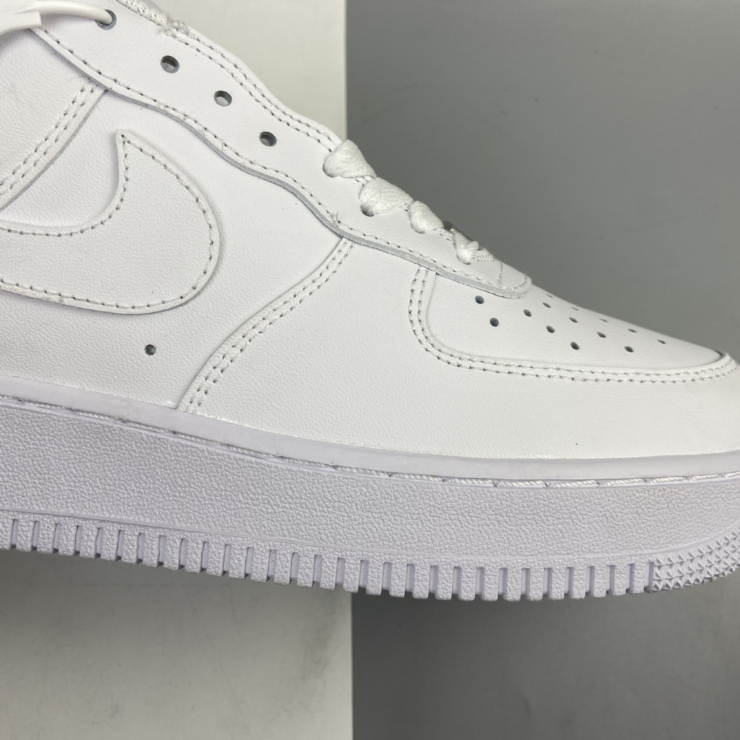 160 Nk Air Force 1’07 空军一号 全白低帮休闲运动板鞋315122-111