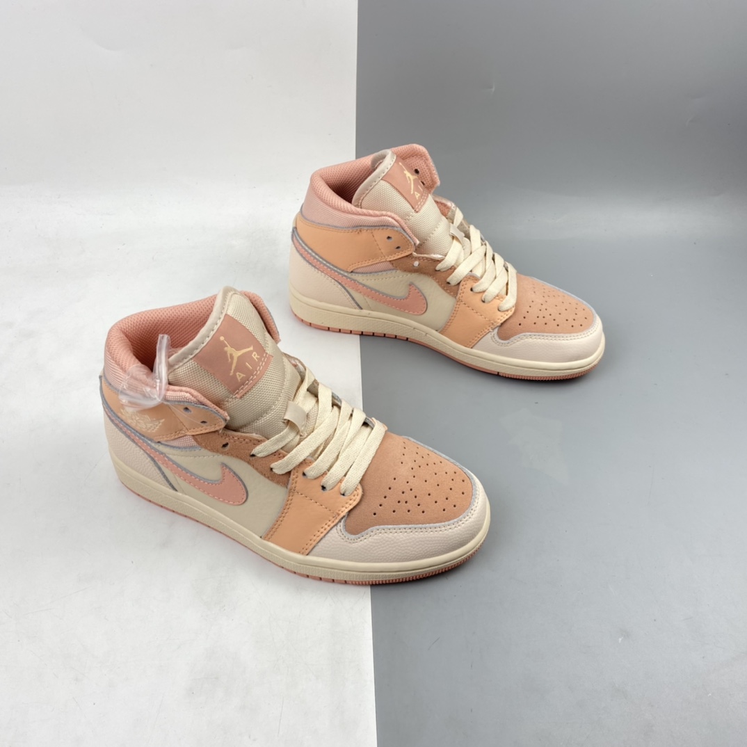 240 Air Jordan 1 Mid AJ1 乔1 中帮百搭休闲运动板鞋 DH4270-800