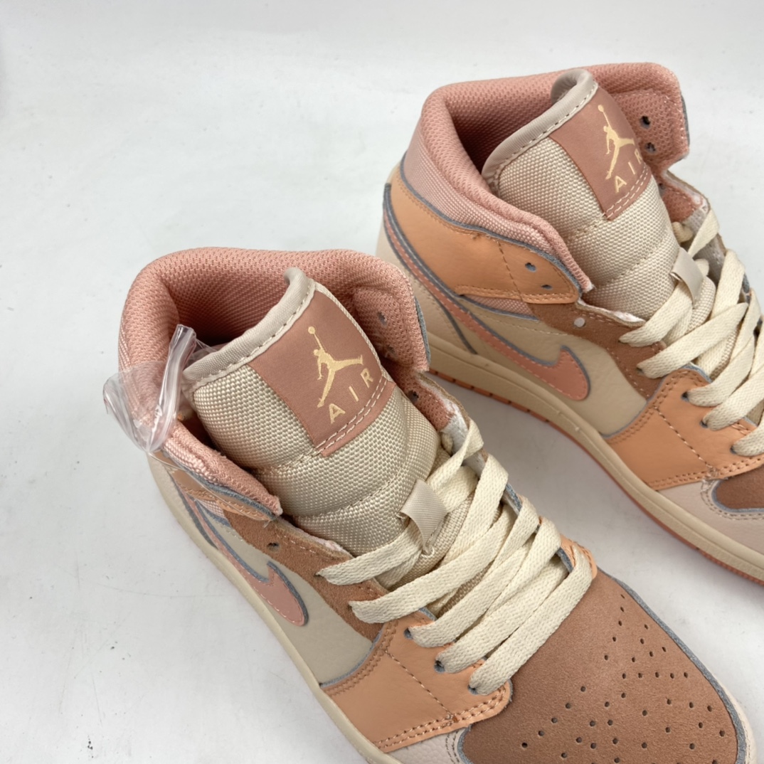 240 Air Jordan 1 Mid AJ1 乔1 中帮百搭休闲运动板鞋 DH4270-800