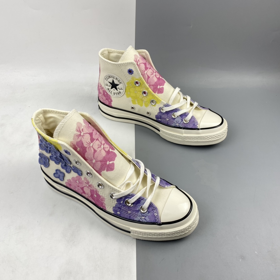 170 Converse 1970S 全新花卉系列高帮休闲板鞋 570580C