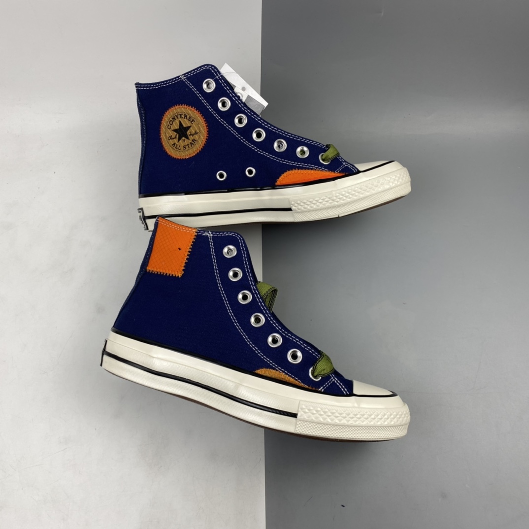 160 Gucci x Converse Chuck 70s 古驰联名补丁高帮休闲板鞋 170127C