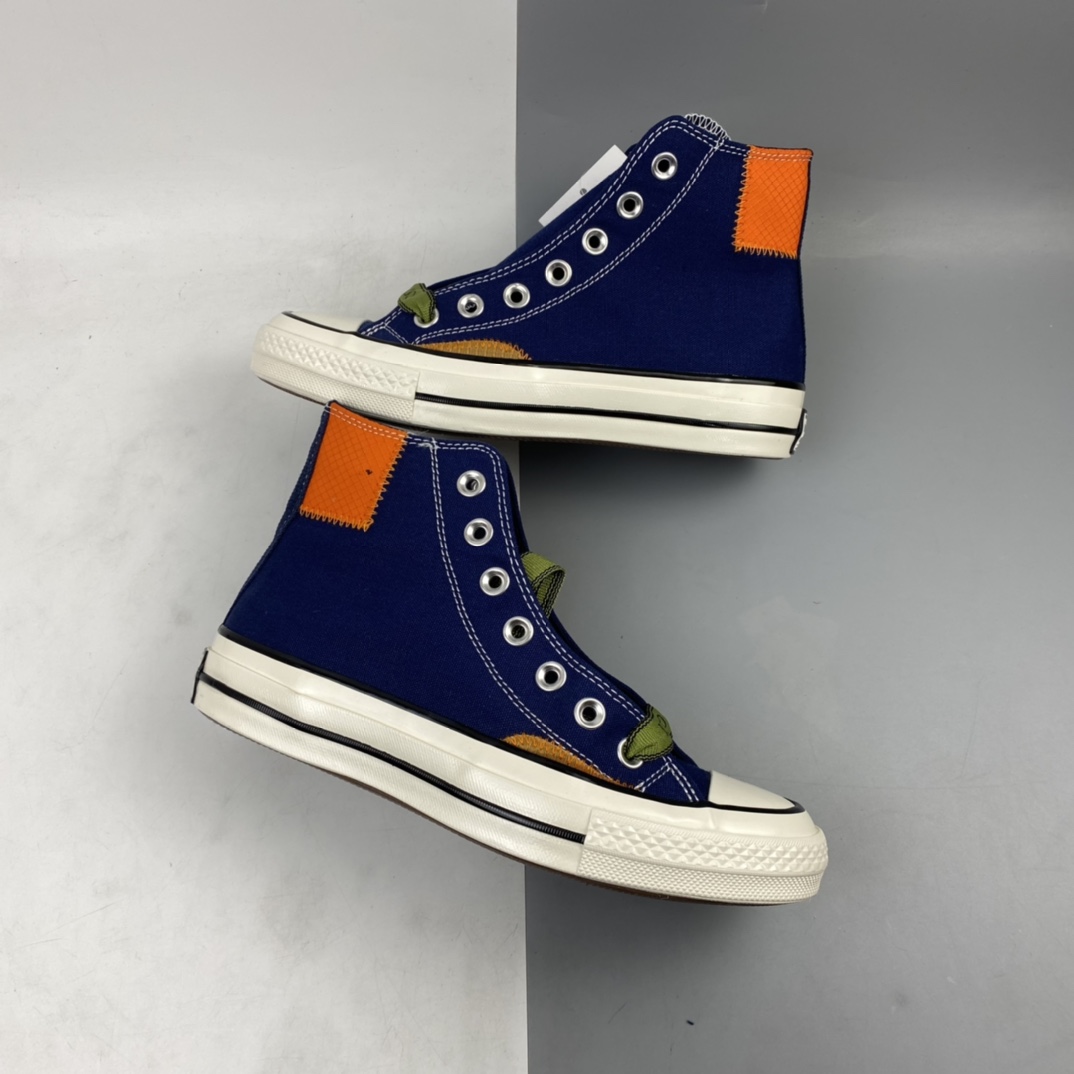 160 Gucci x Converse Chuck 70s 古驰联名补丁高帮休闲板鞋 170127C