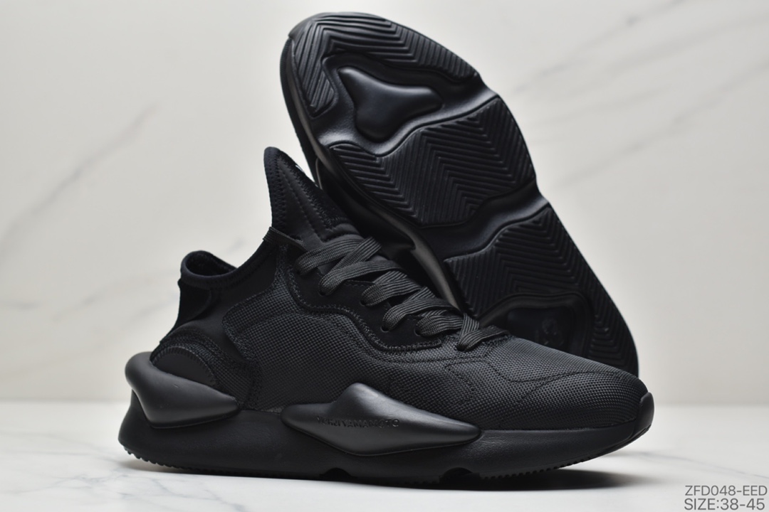 280 YohjiYamamoto三本耀司 Y-3 Kaiwa Y3CHUNKY Sneakers凯瓦系列复古百搭轻量休闲运动老爹慢跑鞋