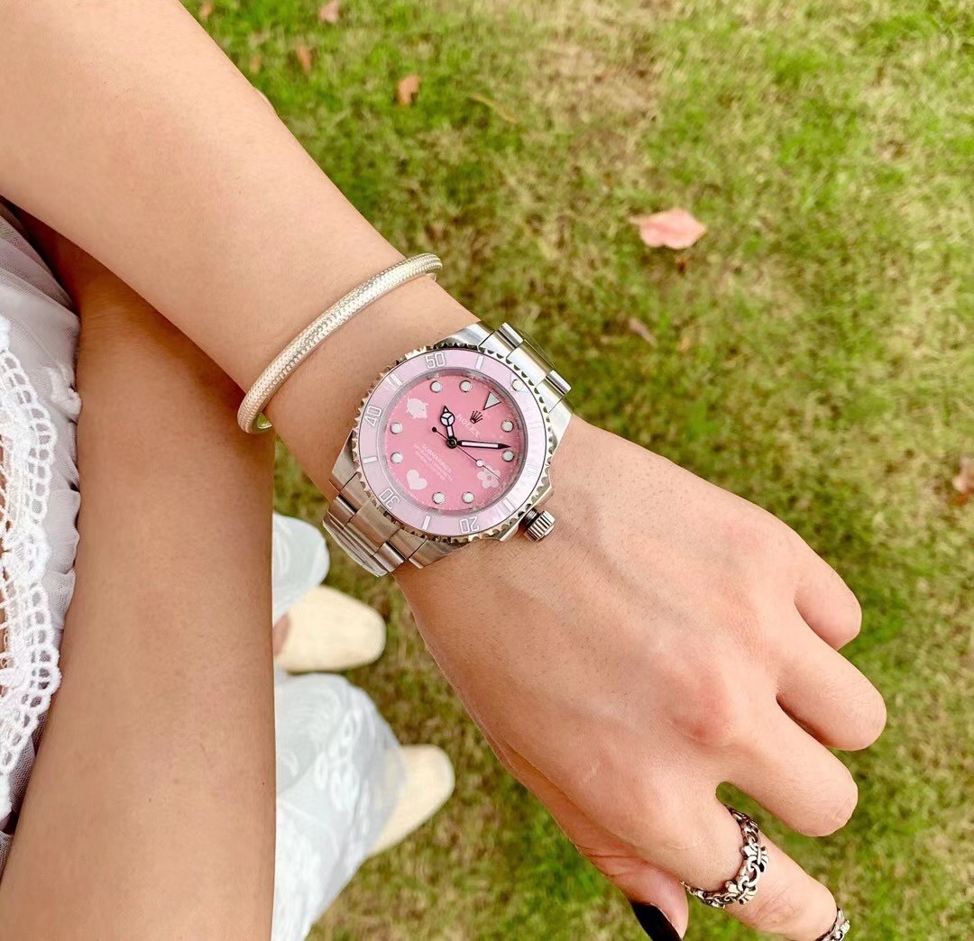 Rolex 劳力士粉水鬼系列小猪佩奇女表