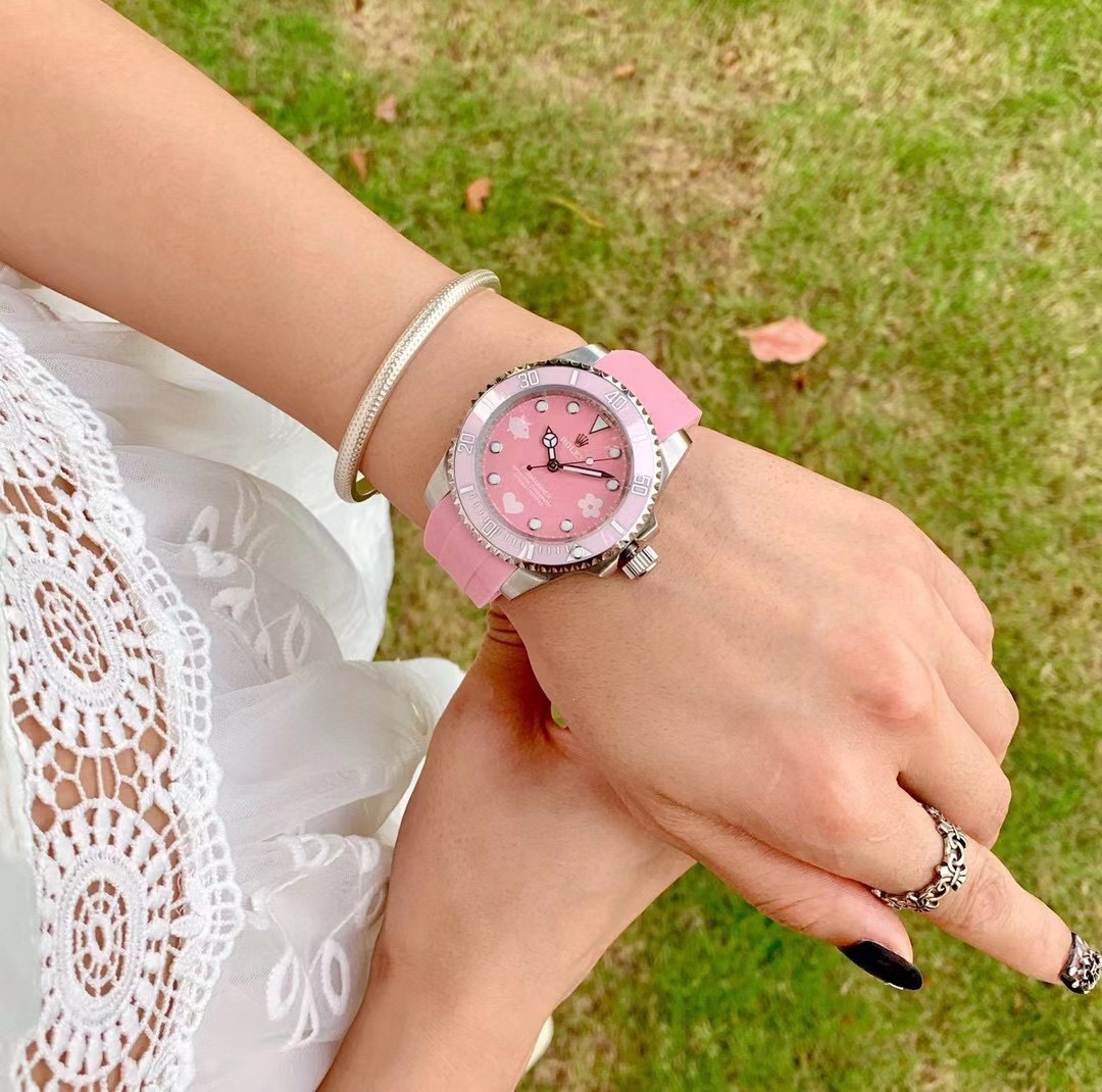 Rolex 劳力士粉水鬼系列小猪佩奇女表