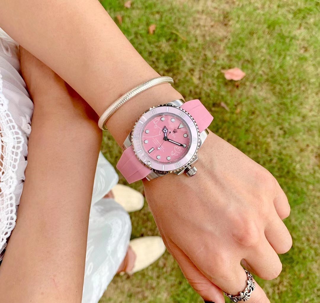 Rolex 劳力士粉水鬼系列小猪佩奇女表