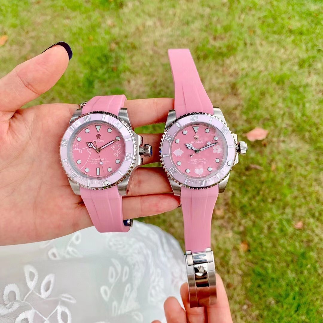 Rolex 劳力士粉水鬼系列小猪佩奇女表