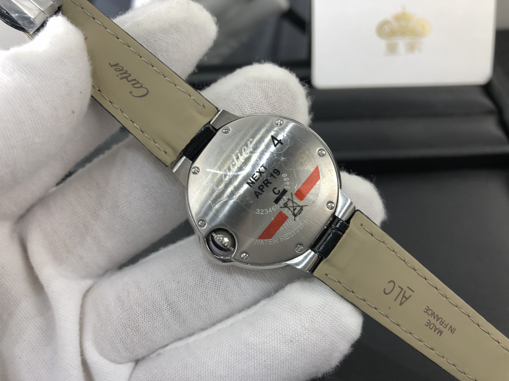 Cartier 皇家 卡地亚蓝气球系列33皮表带和36钢表带