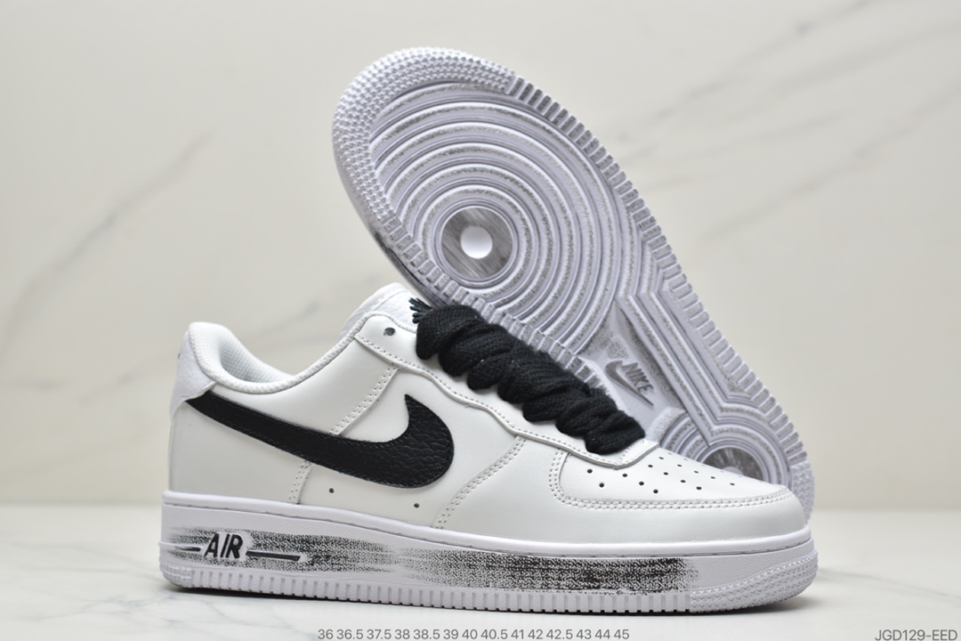 180 PEACEMINUSONE X Nike Air Force1”Para-Noise 2.0”黑白刮刮乐 DD3223-100
