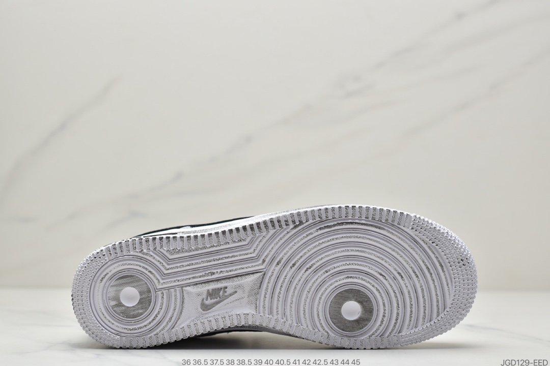 180 PEACEMINUSONE X Nike Air Force1”Para-Noise 2.0”黑白刮刮乐 DD3223-100