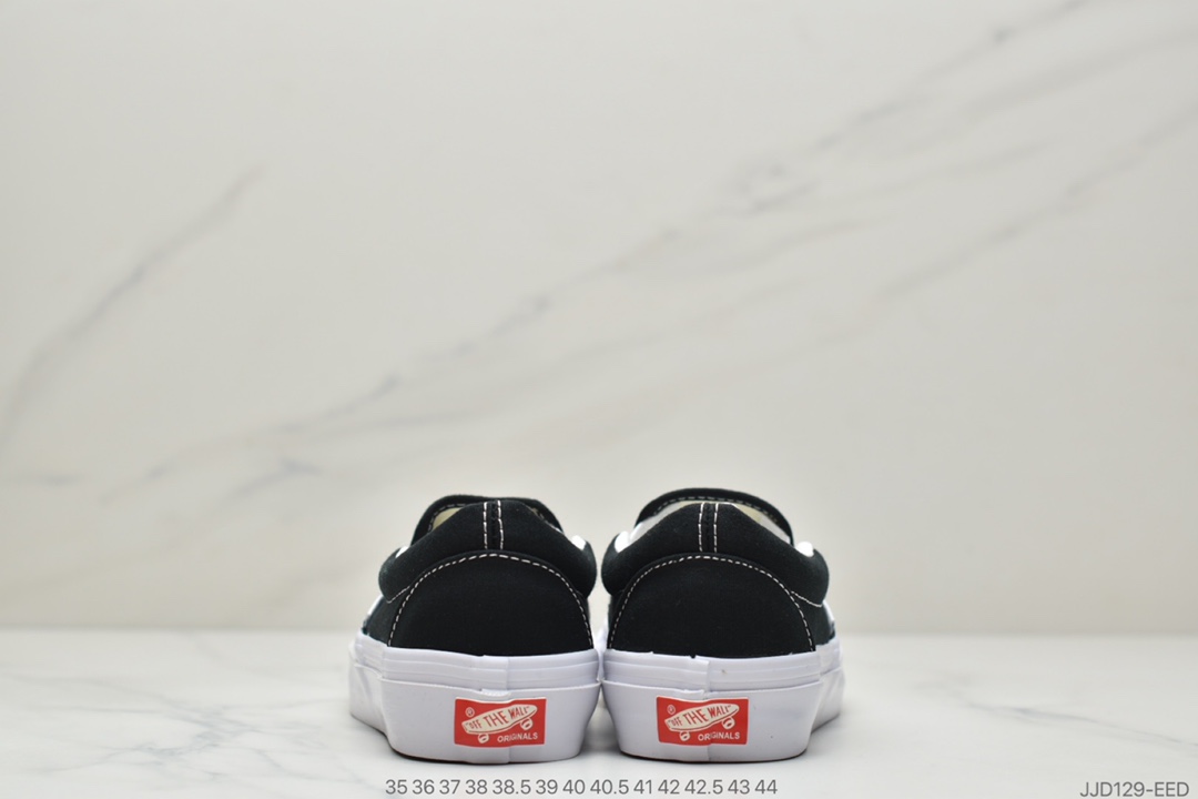 130  万斯/范斯Vans Vault OG Slip On LX高端支线20SS一脚蹬帆布低帮板鞋