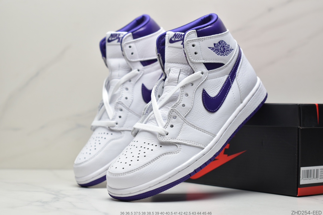 300 Air Jordan 1  “Court Purple”白紫 CD0461-151