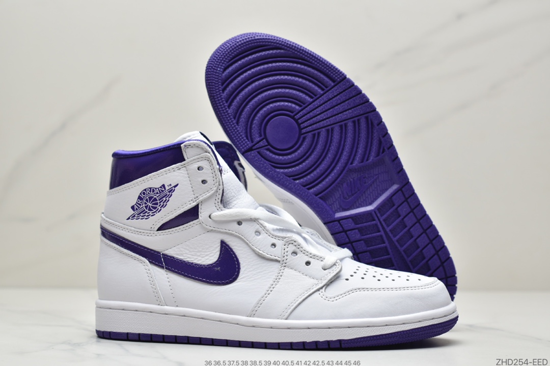 300 Air Jordan 1  “Court Purple”白紫 CD0461-151