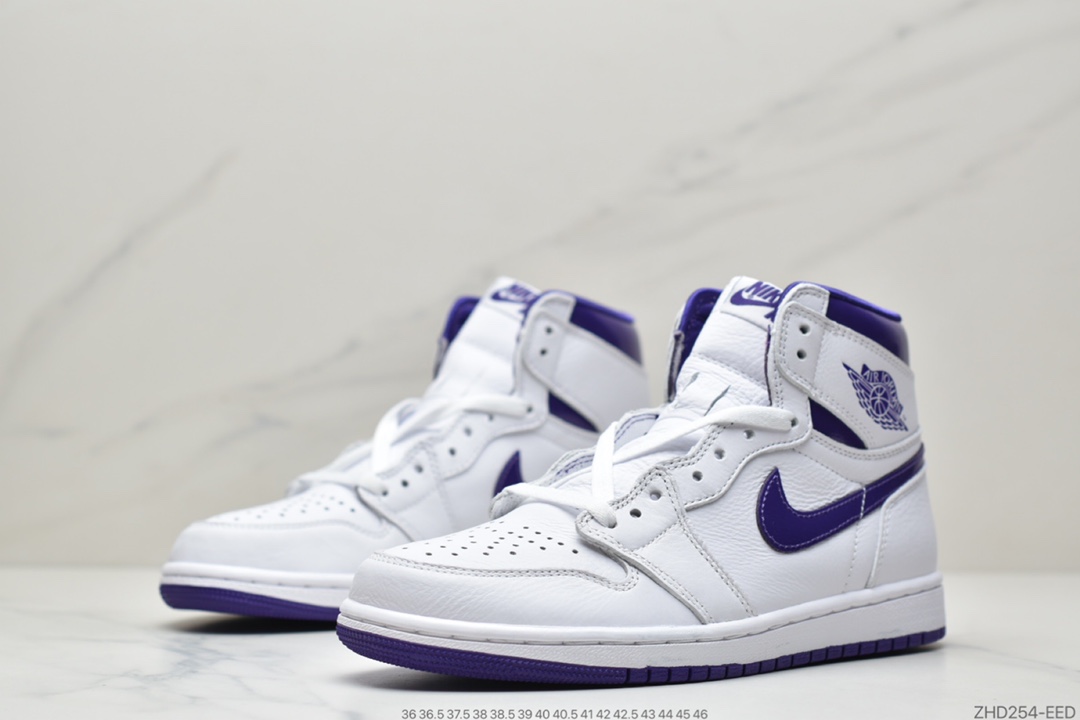 300 Air Jordan 1  “Court Purple”白紫 CD0461-151