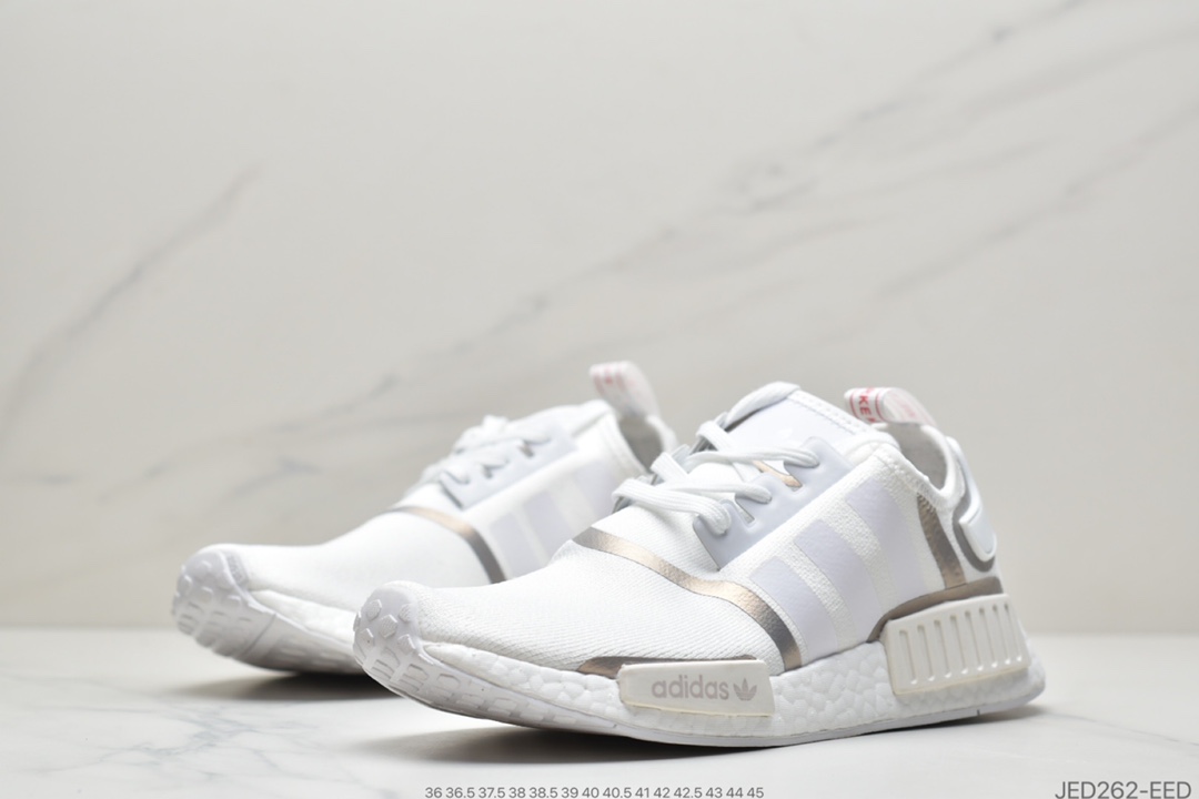 150 阿迪达斯Adidas NMD R1系列 原进装口Boost原料 高密度性弹针织  FW7568
