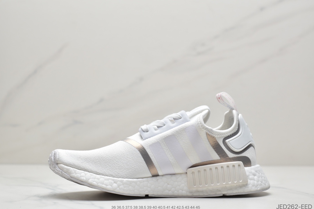 150 阿迪达斯Adidas NMD R1系列 原进装口Boost原料 高密度性弹针织  FW7568