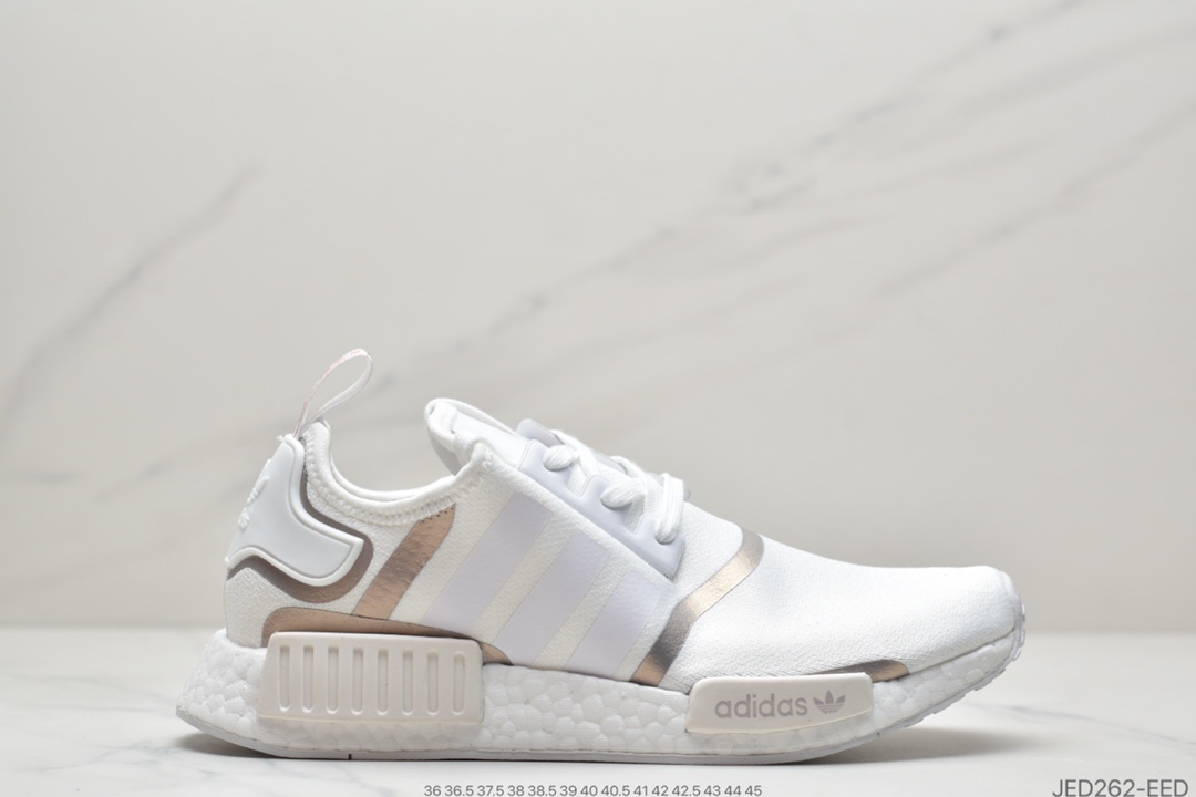 150 阿迪达斯Adidas NMD R1系列 原进装口Boost原料 高密度性弹针织  FW7568