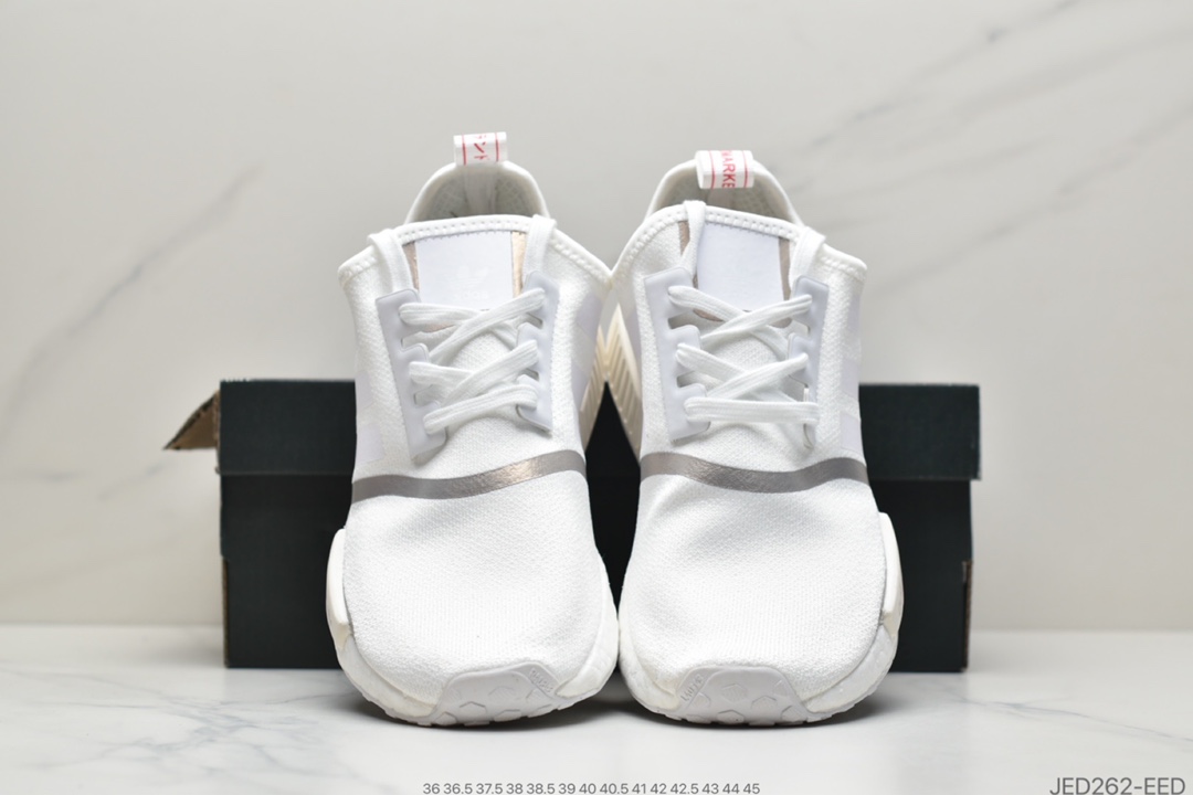 150 阿迪达斯Adidas NMD R1系列 原进装口Boost原料 高密度性弹针织  FW7568