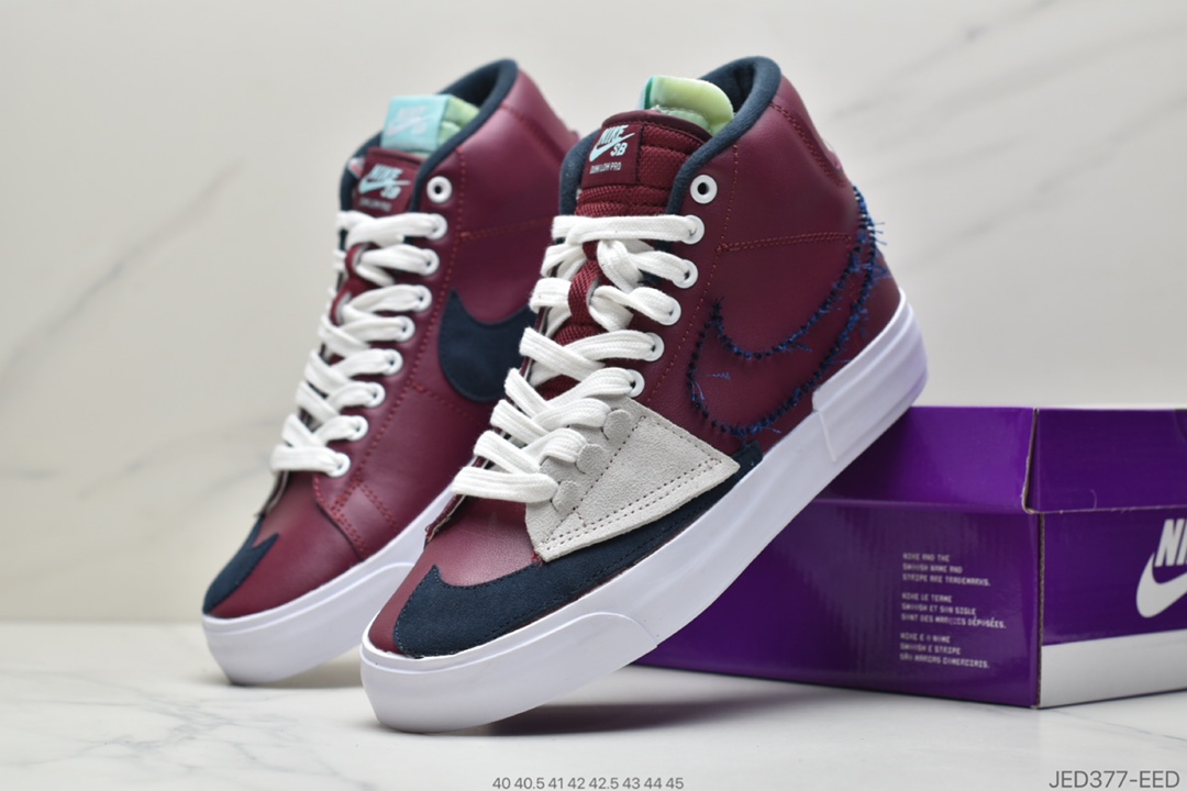 150 耐克Nike SB Zoom Blazer Mid Edge ”Hack Pack” 运动板鞋 CI3836-100 101 102