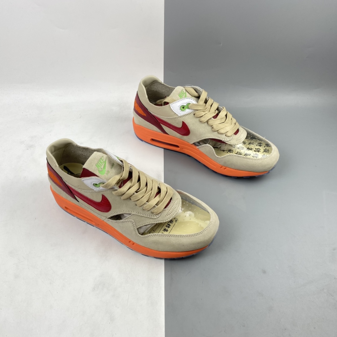 380 CLOT x Nk Air Max 1 “Kiss of Death”“死亡之吻” DD1870-100