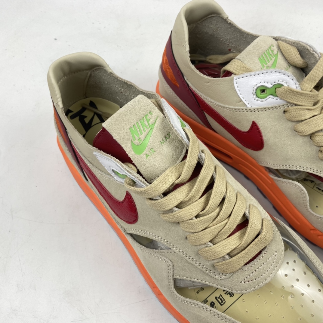 380 CLOT x Nk Air Max 1 “Kiss of Death”“死亡之吻” DD1870-100