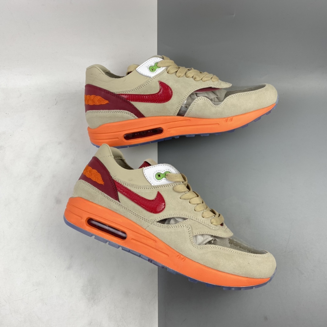 380 CLOT x Nk Air Max 1 “Kiss of Death”“死亡之吻” DD1870-100
